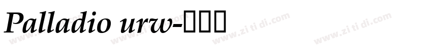 Palladio urw字体转换 Palladio urw字体转换